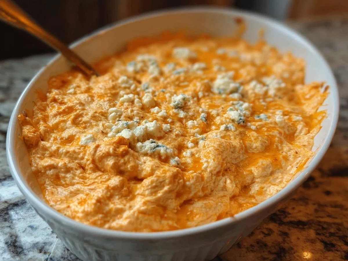 High-Protein Cottage Cheese Buffalo Chicken Dip - Image 2