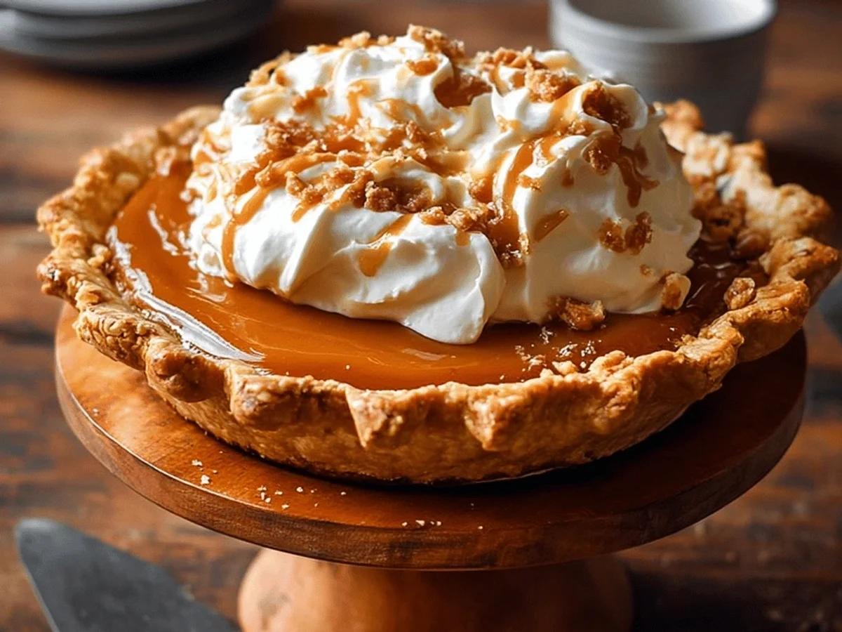 Hilly's Pumpkin Caramel Pie: My Go-To Fall Dessert! - Image 1