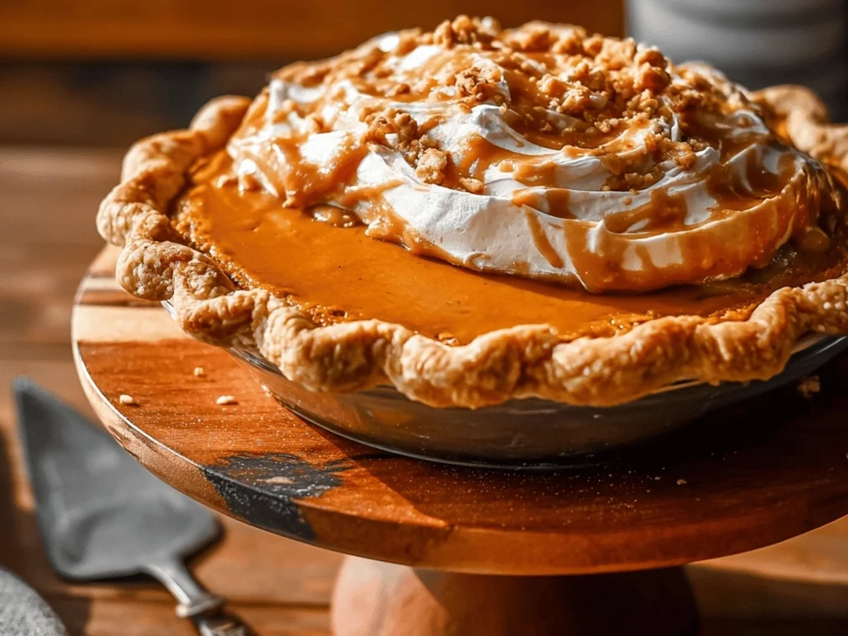 Hilly's Pumpkin Caramel Pie: My Go-To Fall Dessert! - Image 2