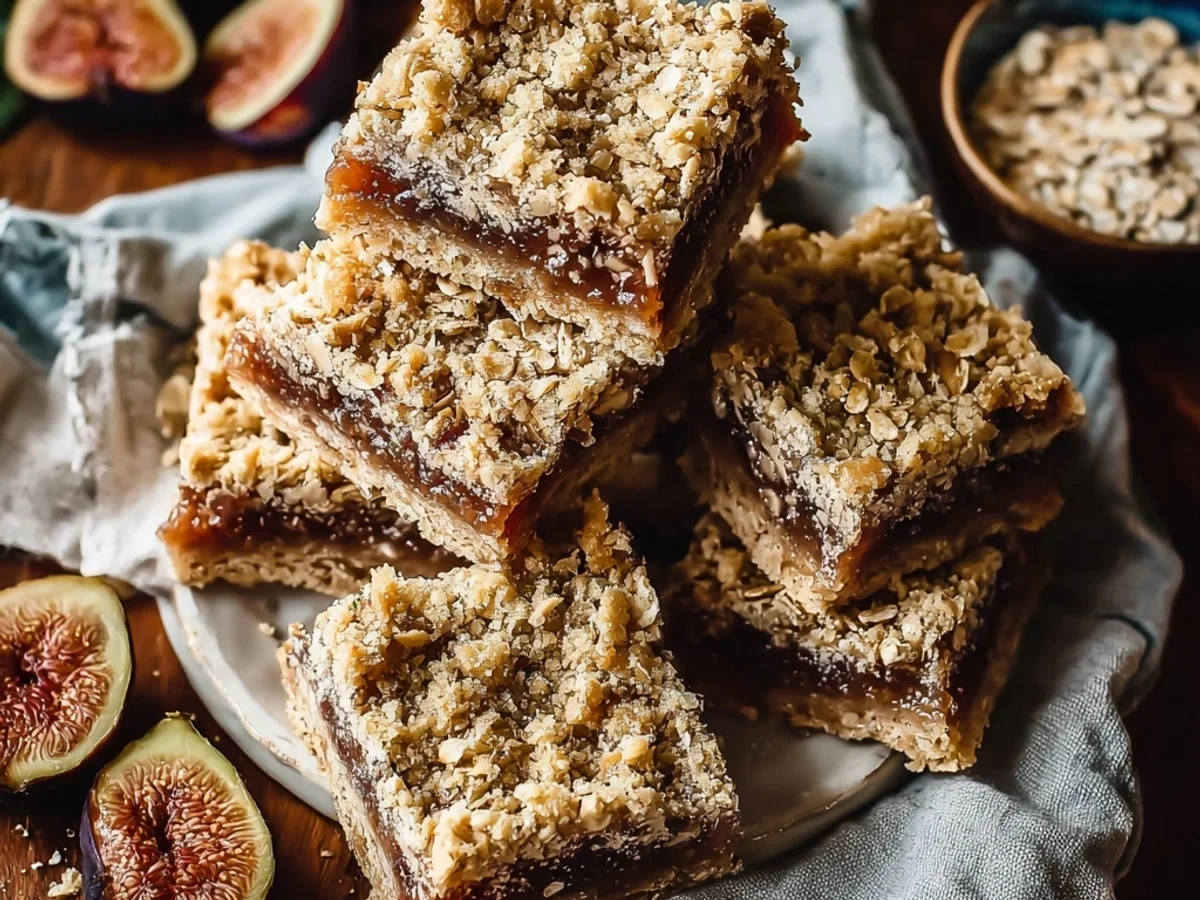 Homemade Fig Bars with Oatmeal: Simple Sweetness - Image 1