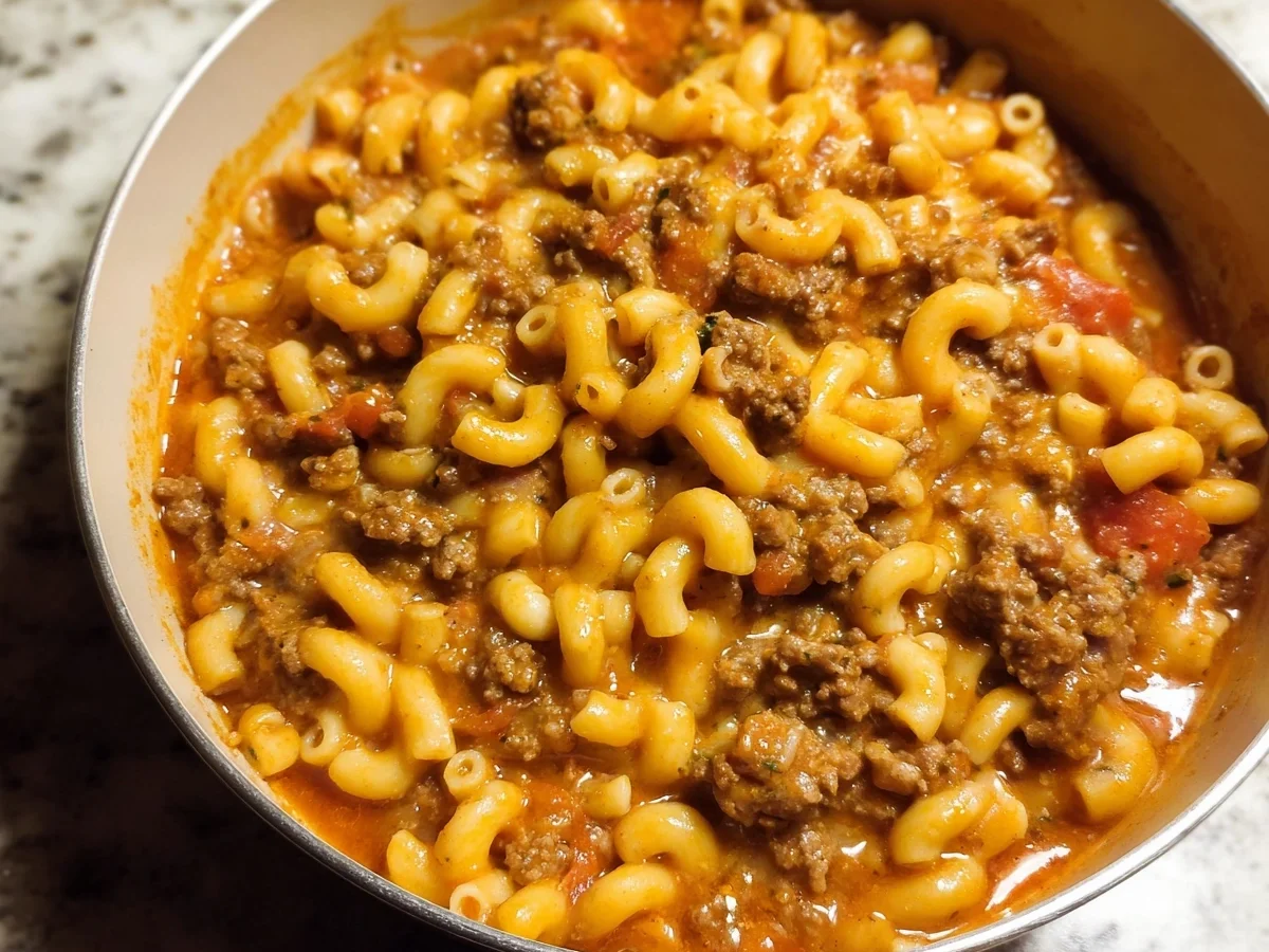 Homemade Hamburger Helper: Easy Skillet Dinner - Image 1