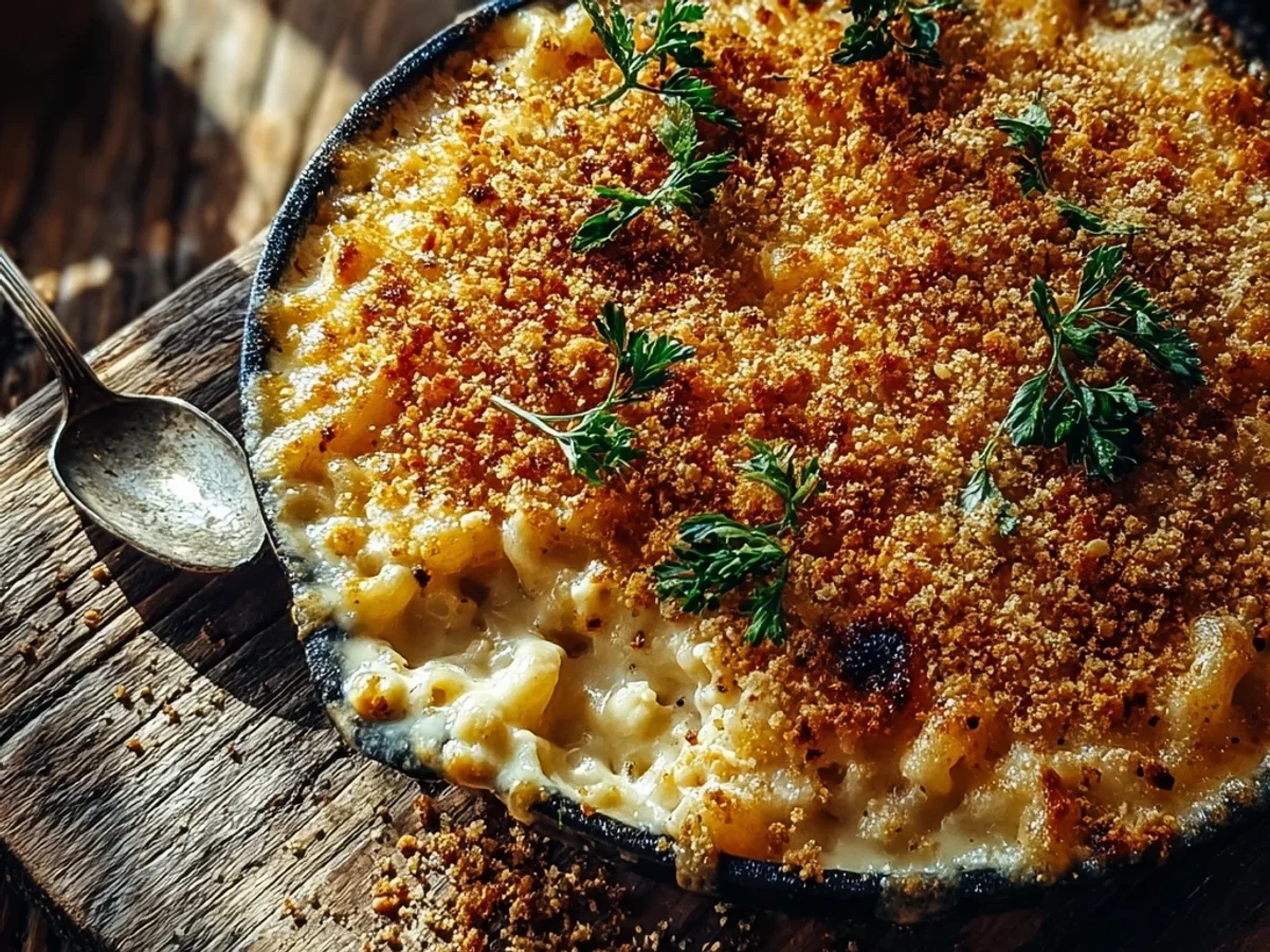 Homestyle Baked Mac and Cheese: Creamy Comfort - Image 1