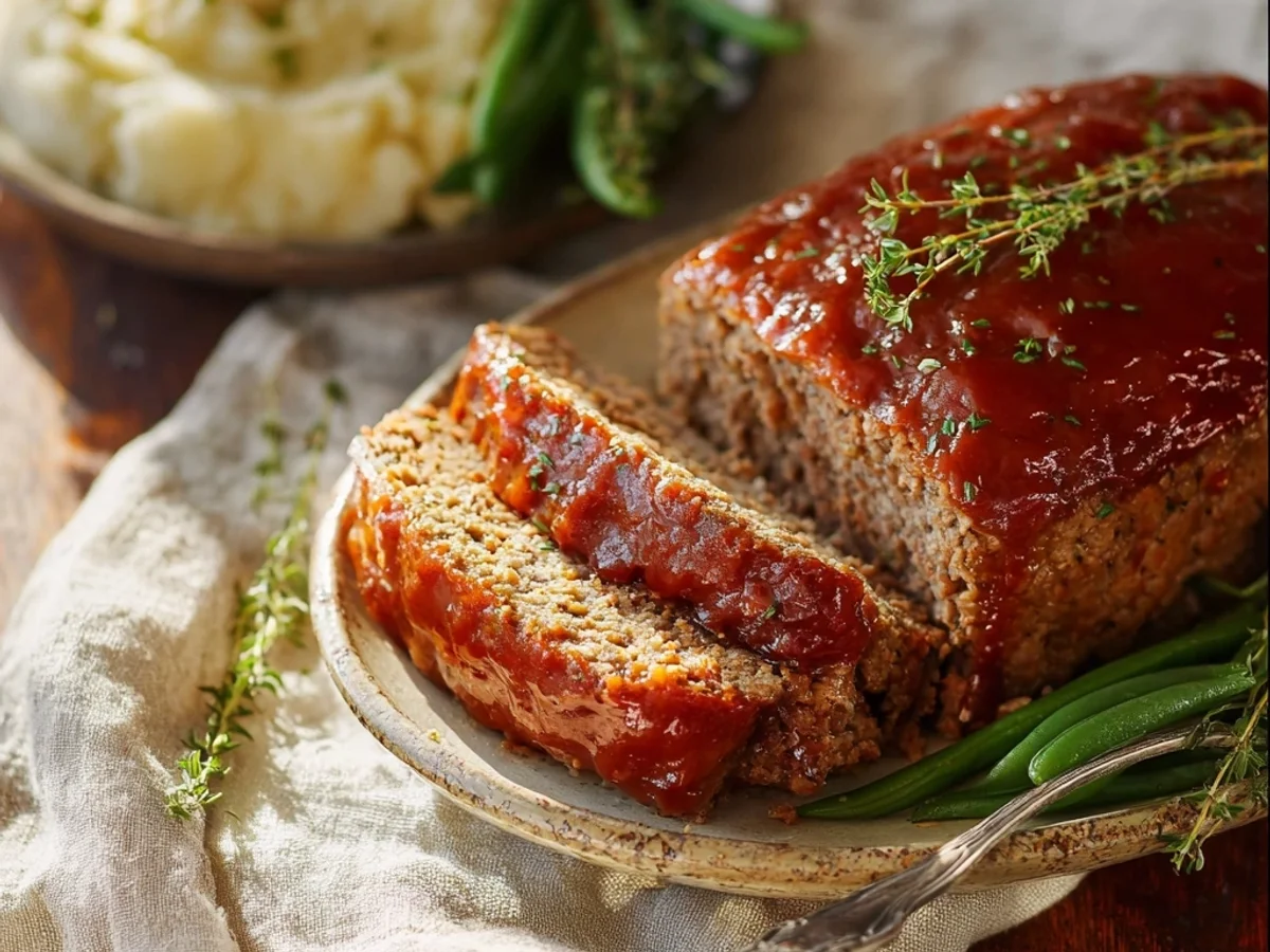 Homestyle Classic Meatloaf Recipe with Savory Glaze - Image 2