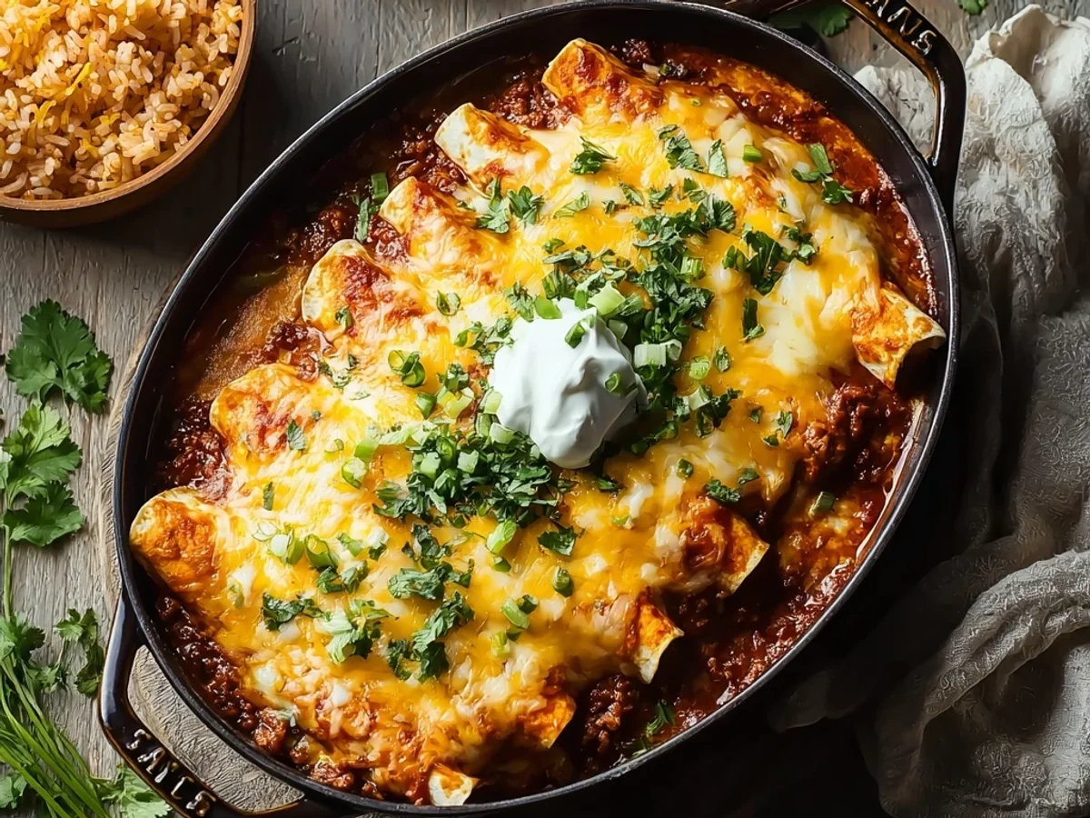 Homestyle Ground Beef Enchiladas: A Family Favorite - Image 2