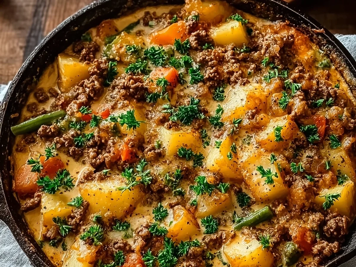 Homestyle Hobo Casserole with Ground Beef - Image 2