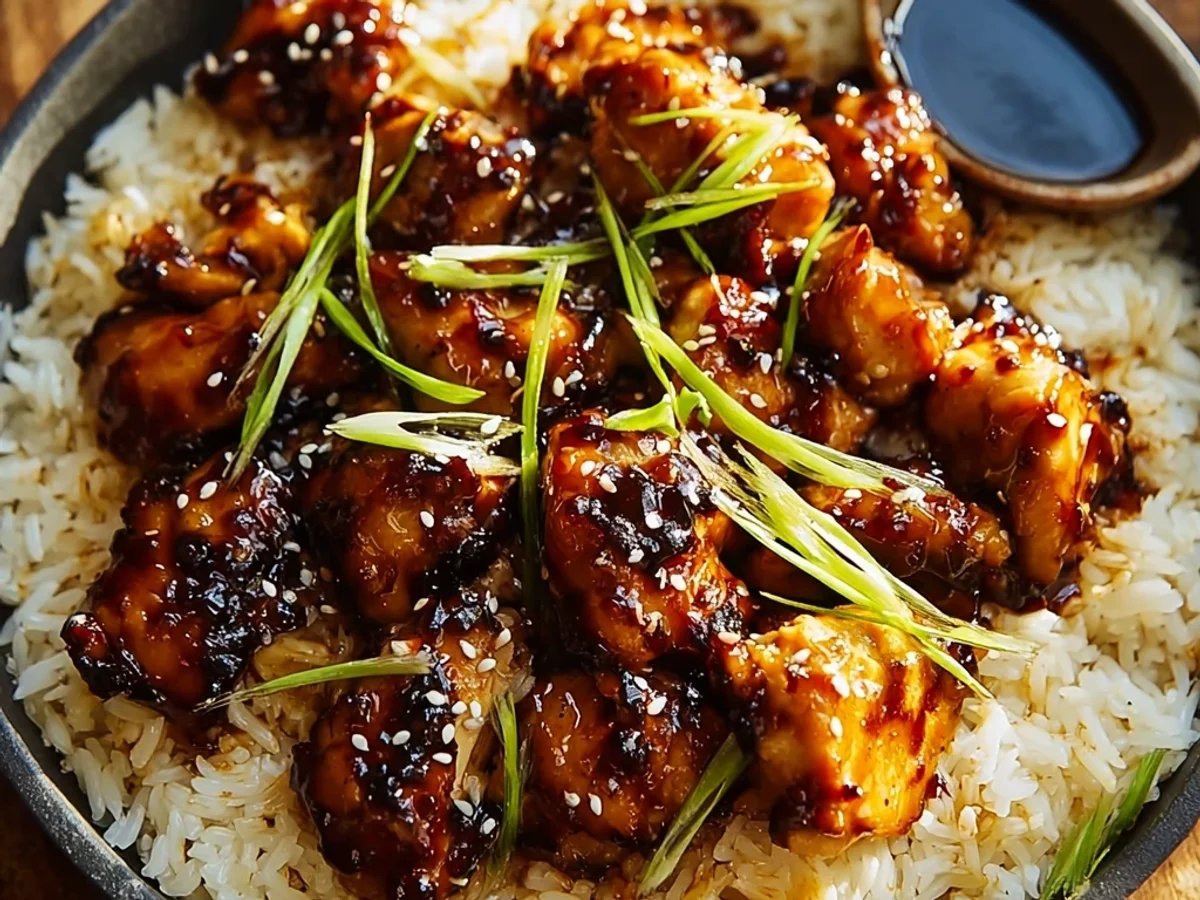 Homestyle Honey BBQ Chicken Rice Skillet - Image 2