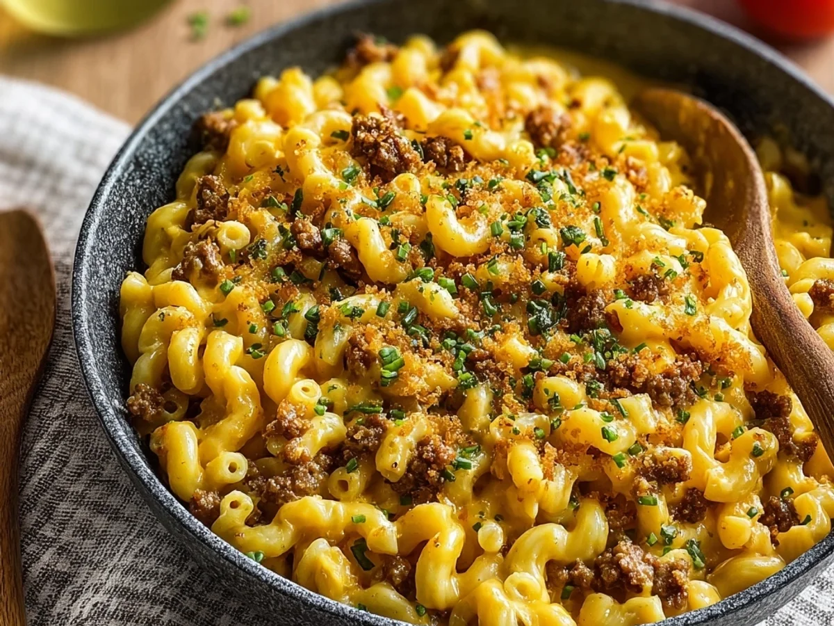 Homestyle One Pot Cheeseburger Macaroni: Easy Comfort - Image 2