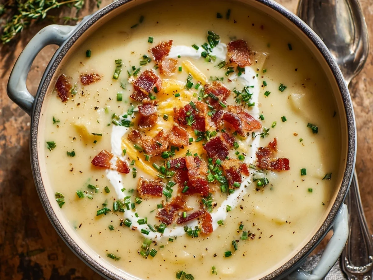 Homestyle Outback Potato Soup: Creamy, Hearty Comfort - Image 1