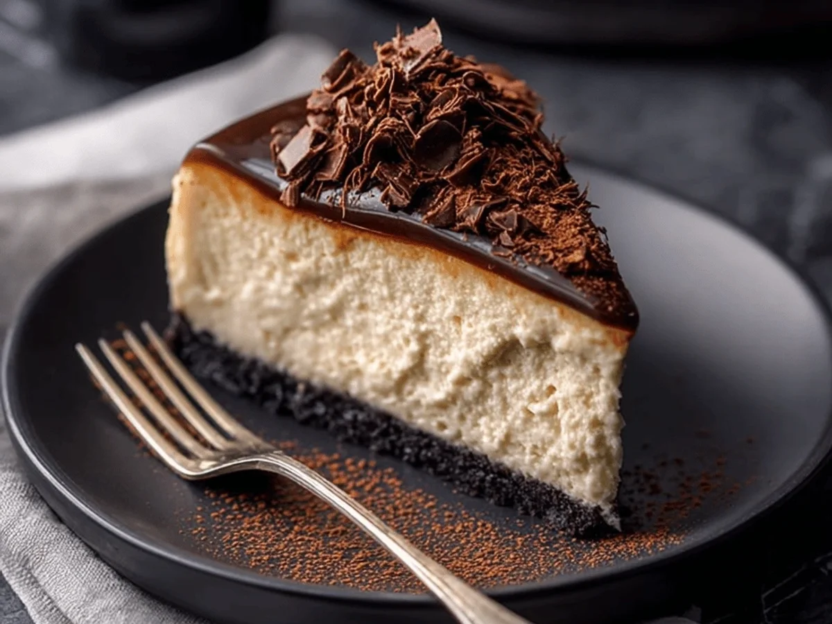 Irish Cream Cheesecake: A Decadent Dessert - Image 1