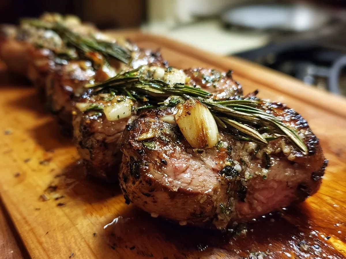 Jamie Oliver Lamb Tenderloin with Rosemary & Garlic - Image 2