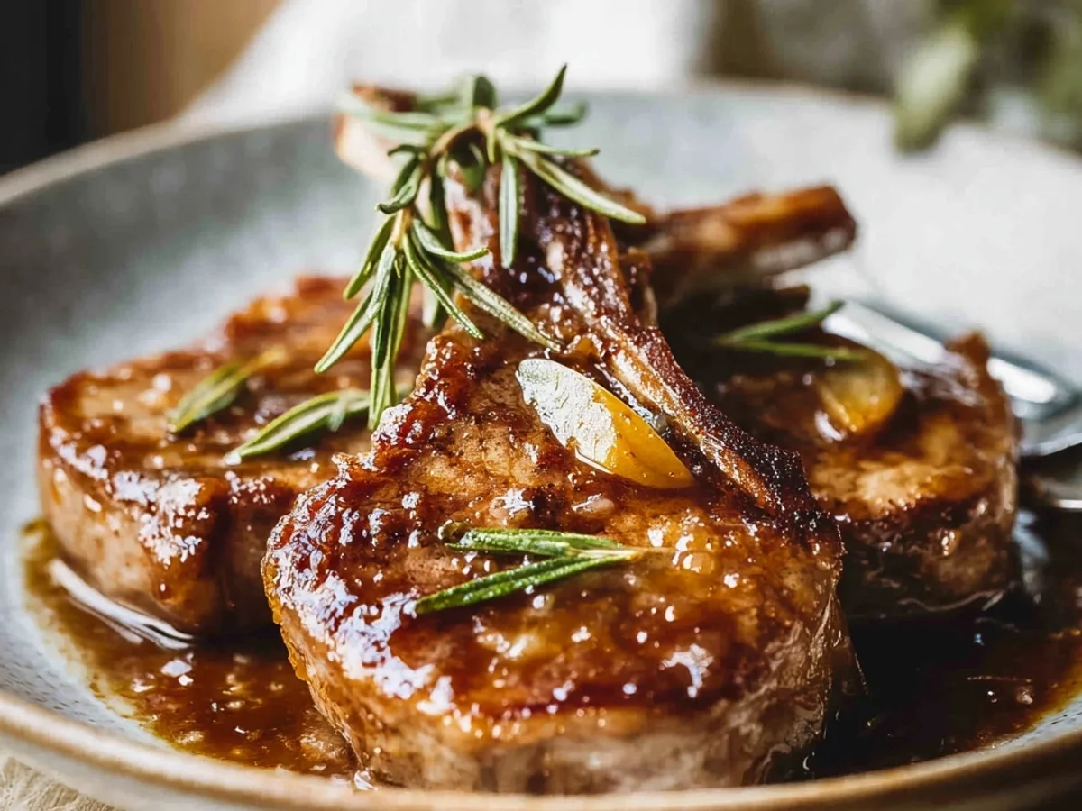 Juicy Apple Butter Lamb Chops: A Sweet & Savory Dinner - Image 2