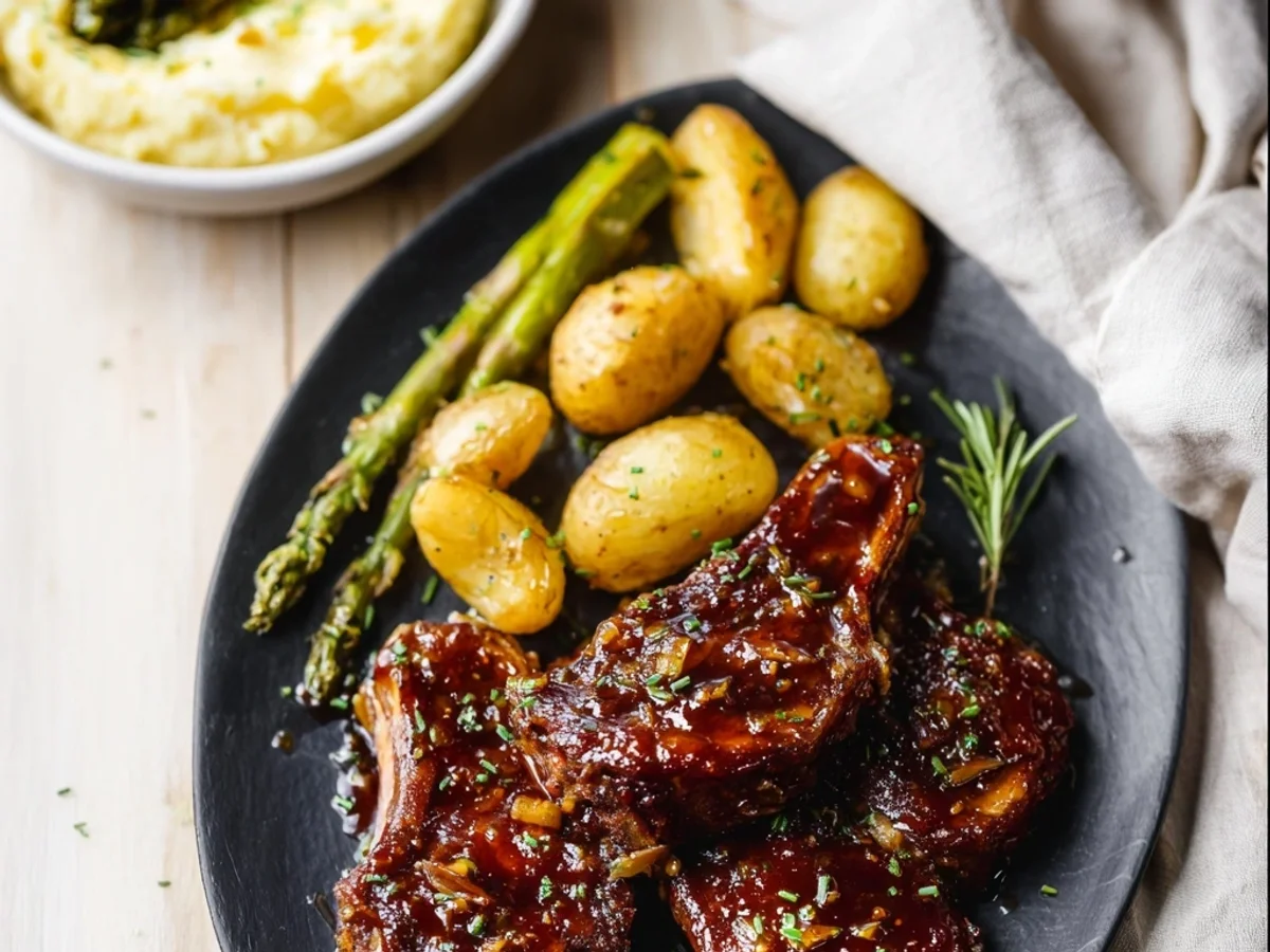 Juicy Honey Garlic Lamb Chops: Simple Weeknight Delight - Image 2