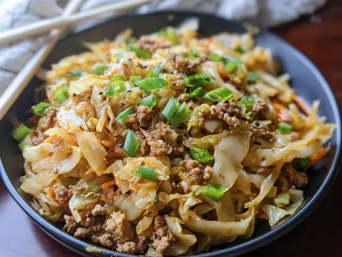 Keto Egg Roll in a Bowl - Quick & Healthy - Image 1