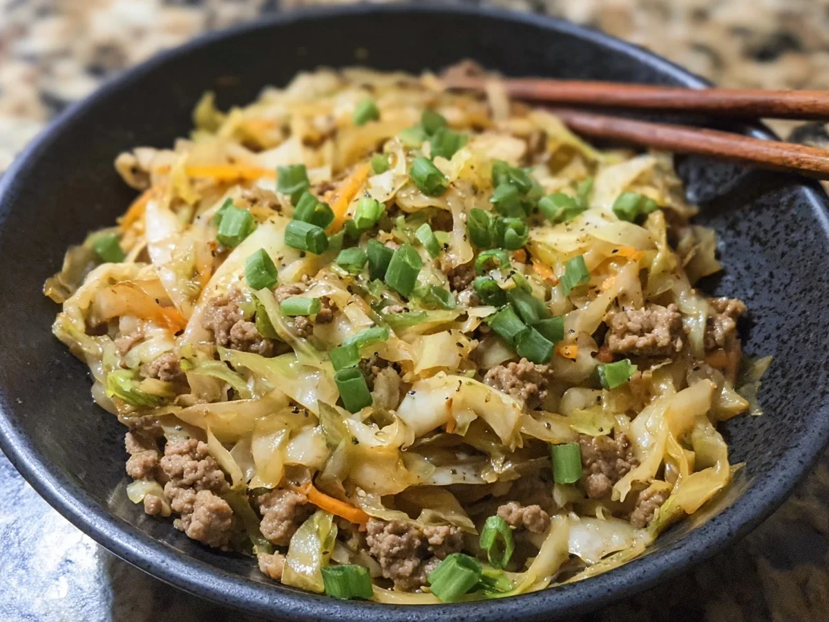Keto Egg Roll in a Bowl - Quick & Healthy - Image 2