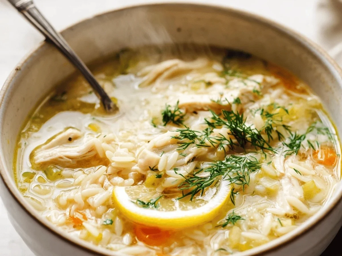 Lemon Chicken Orzo Soup: A Quick & Easy Recipe - Image 2