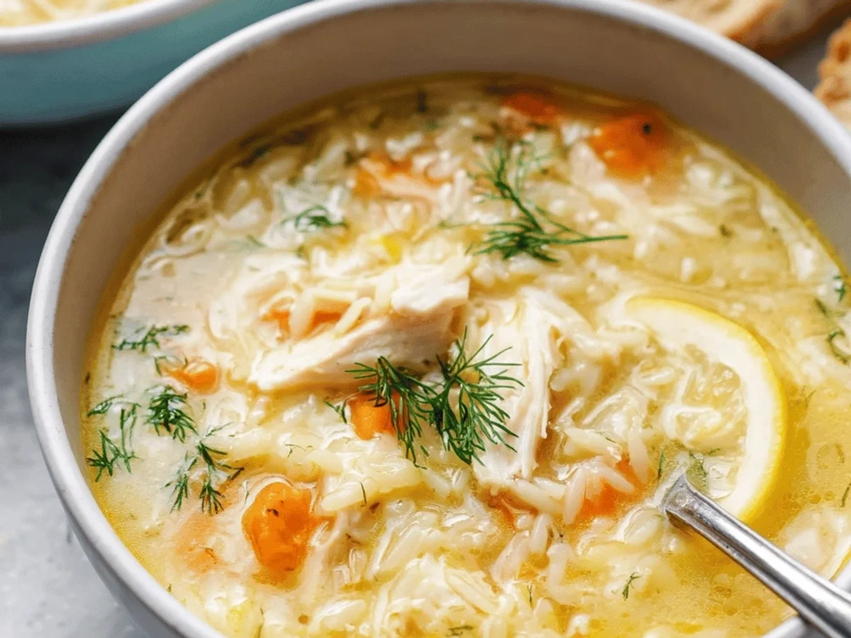 Lemon Chicken Orzo Soup: My Favorite Comfort Bowl - Image 1