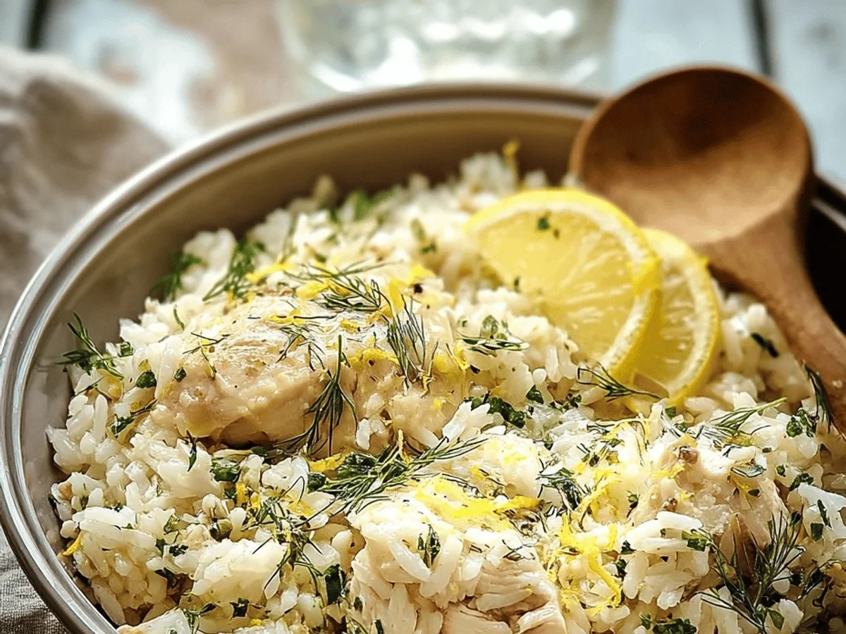 Lemon Herb Chicken Rice: Easy One-Pan Comfort Meal - Image 2