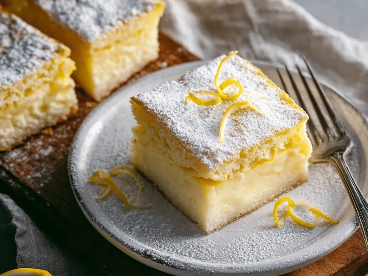 Magic Lemon Custard Cake Recipe - Image 2