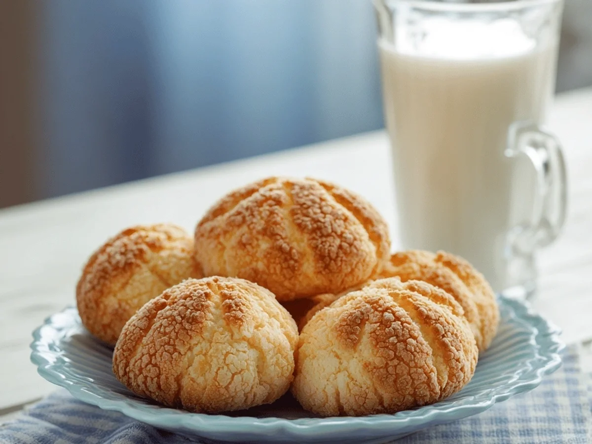 Melon Bread: Sweet Japanese Treat at Home - Image 1