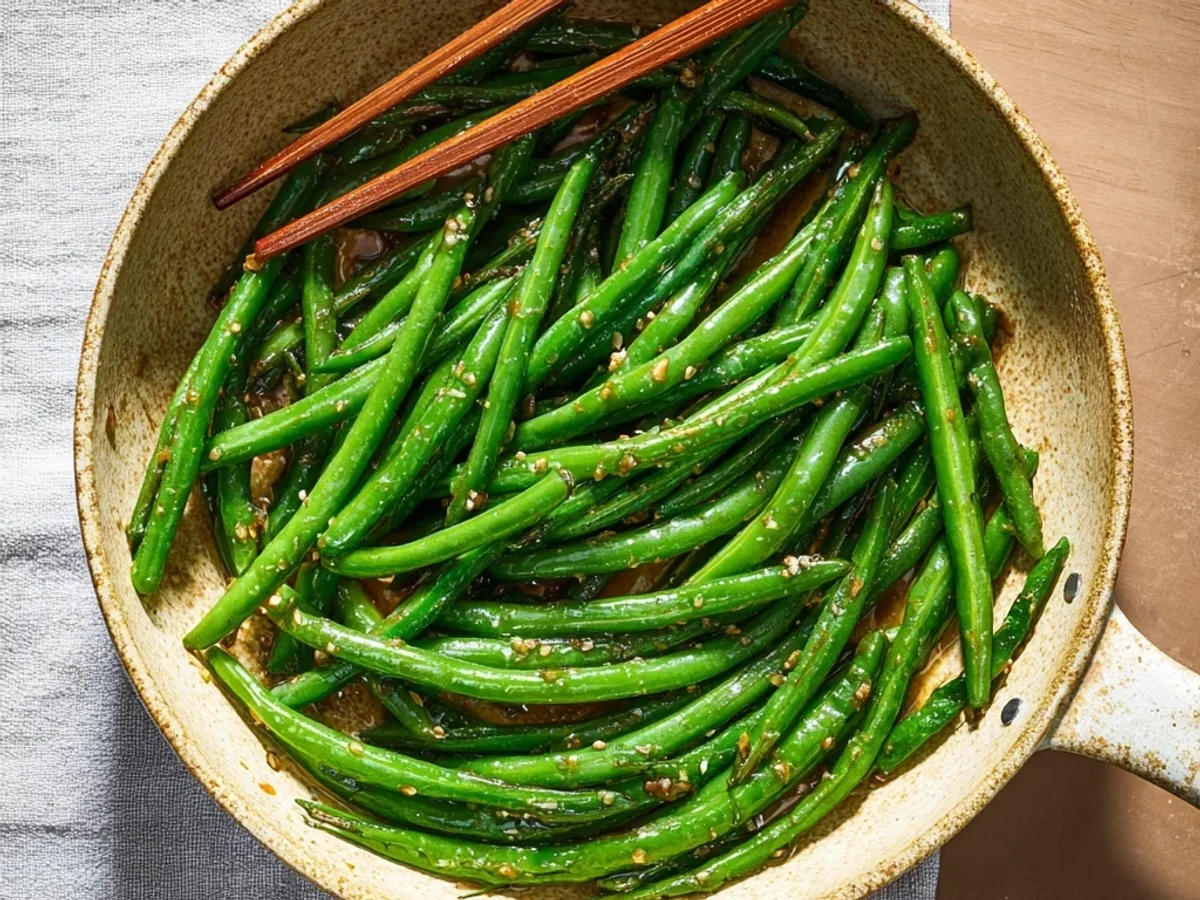 Miso Green Beans: Quick, Tangy & Flavorful Side - Image 1