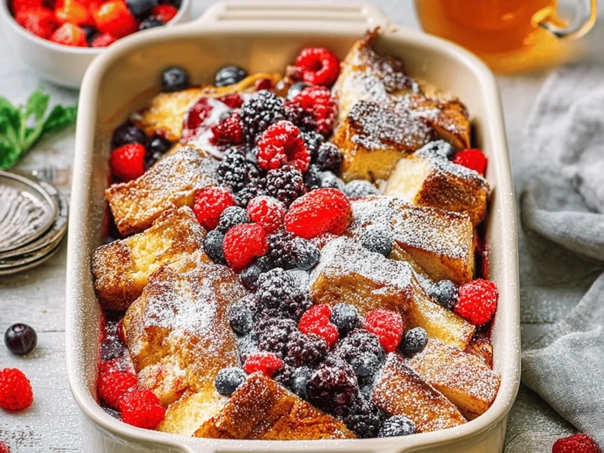 Mixed Berries Cream French Toast Bake: My Cozy Brunch Go-To - Image 2