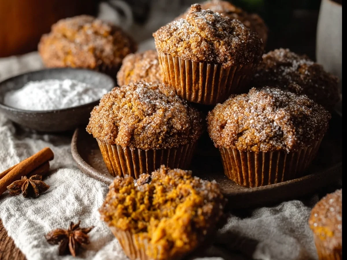 Moist Spiced Pumpkin Muffins: A Fall Favorite - Image 1