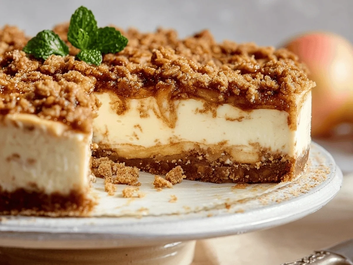 My Apple Crumble Cheesecake Recipe - Image 2