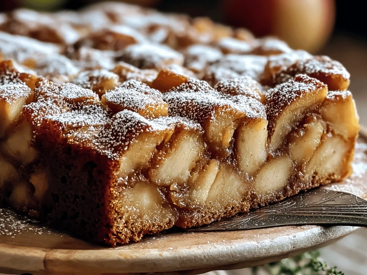 My Cozy Cinnamon Apple Cake - Image 1