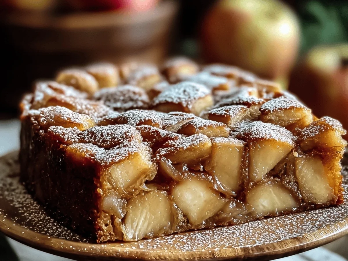 My Cozy Cinnamon Apple Cake - Image 2