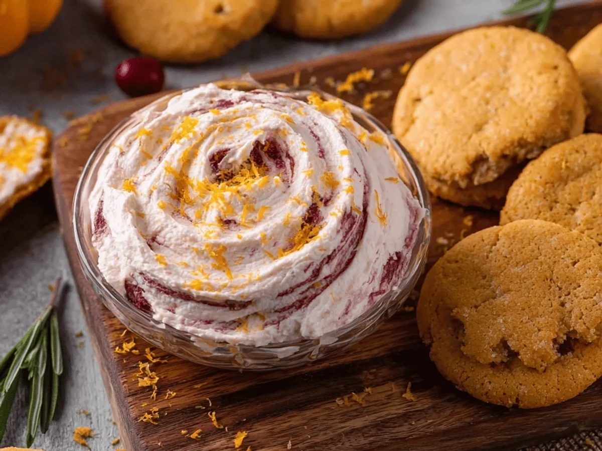 My Go-To Cranberry Cream Cheese Dip - Image 1