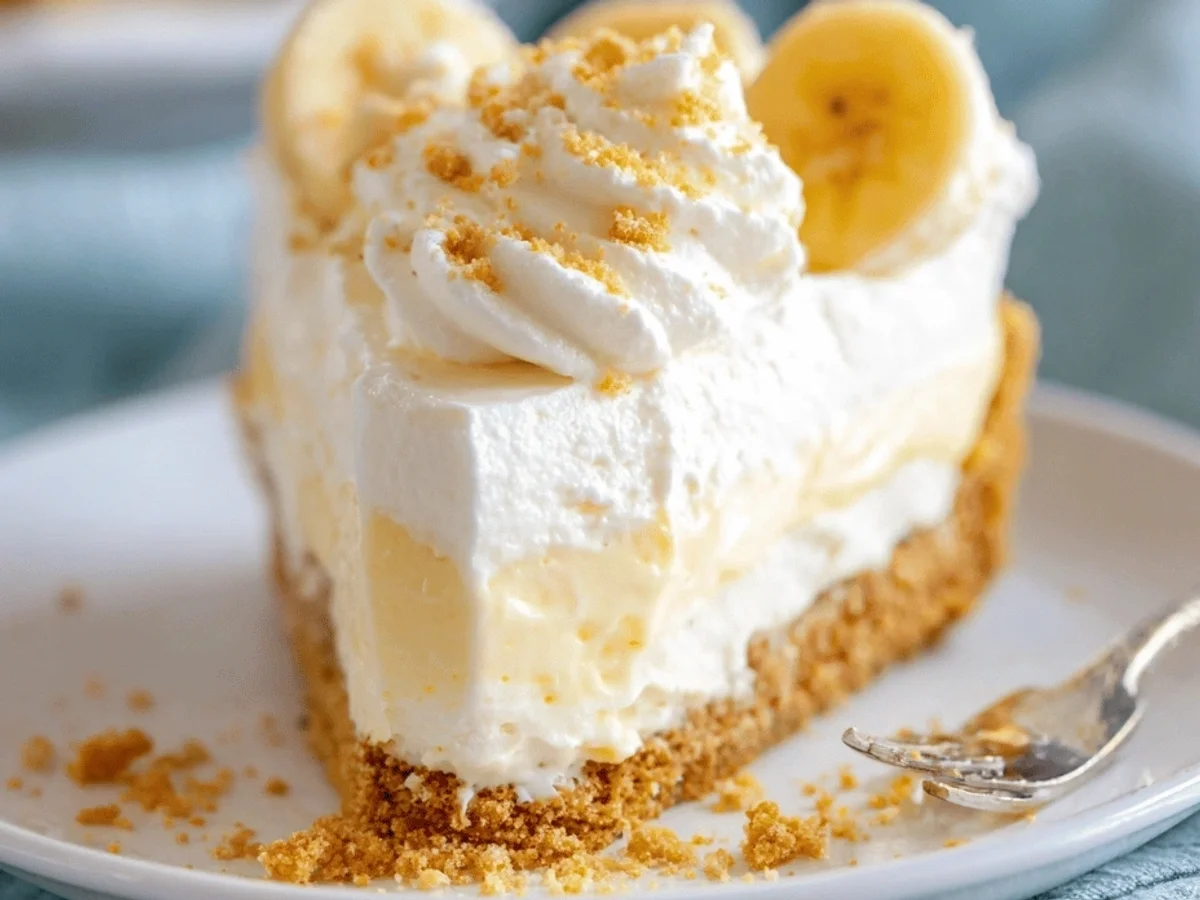 No Bake Banana Cream Pudding Cheesecake Recipe - Image 2