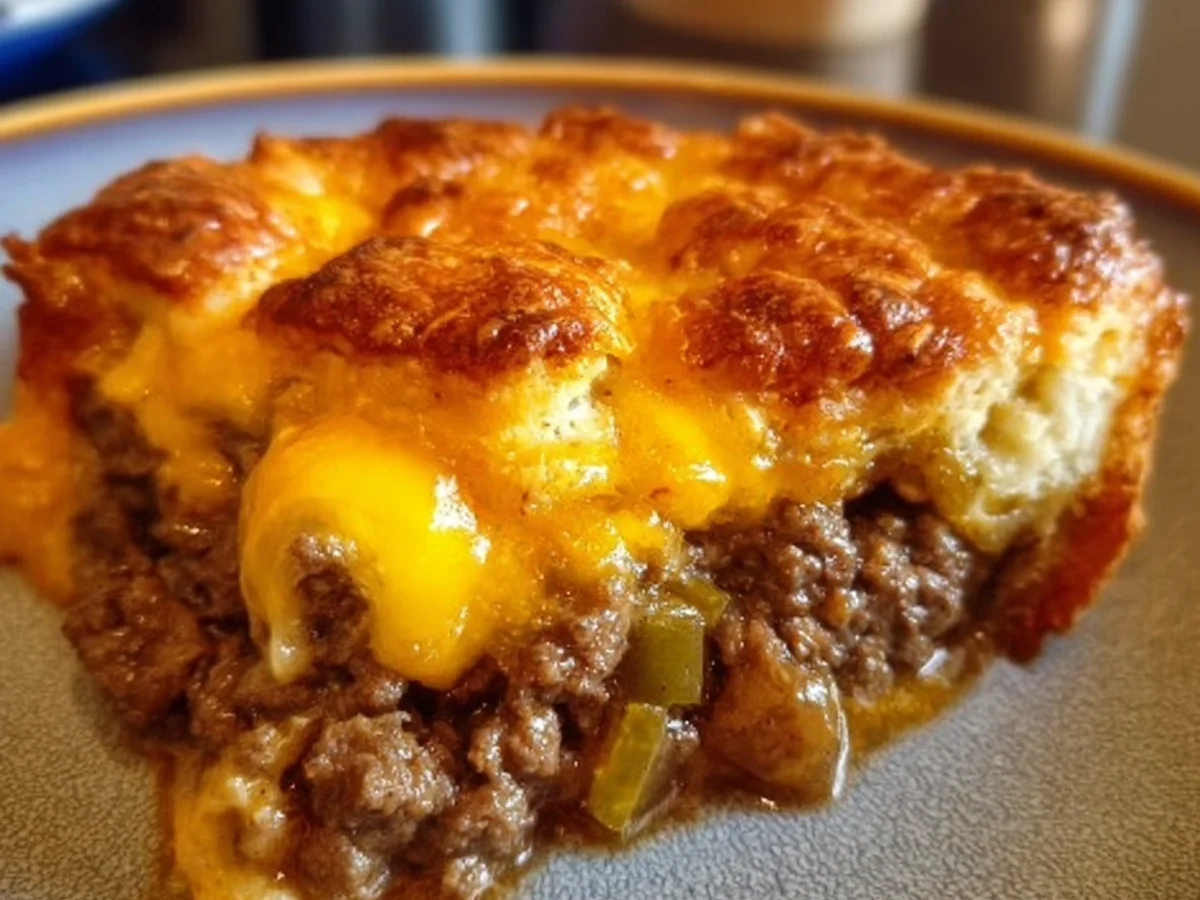 One-Pan Cheeseburger Pie: Easy Weeknight Dinner - Image 1