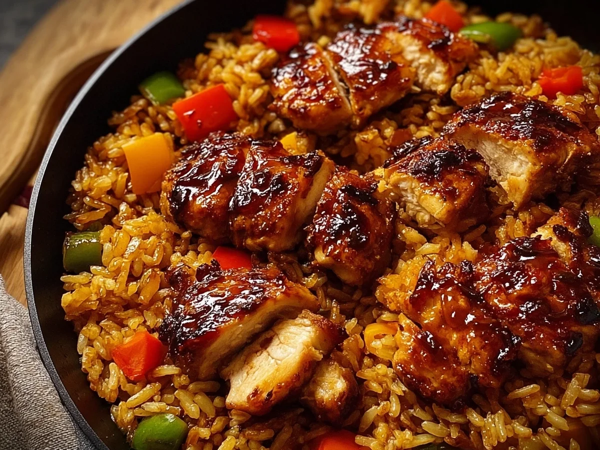 One-Pan Honey BBQ Chicken Rice: Bold & Easy Dinner - Image 2