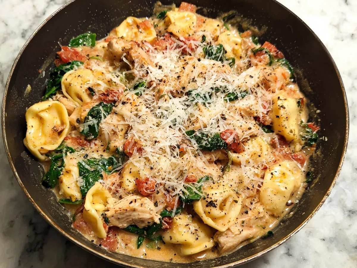 One-Pan Tortellini with Chicken: Easy Weeknight Meal - Image 1