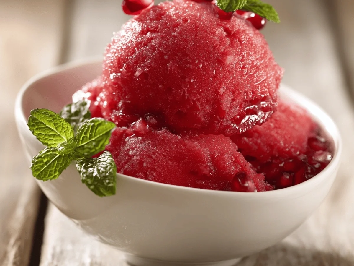 Pomegranate Sorbet: A Bright, Tangy Summer Treat - Image 2