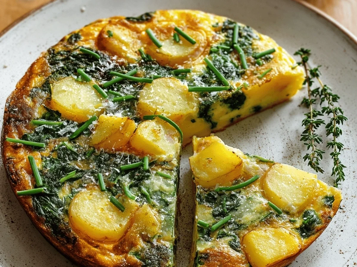 Potato and Spinach Frittata: Easy, Cozy Meal - Image 2