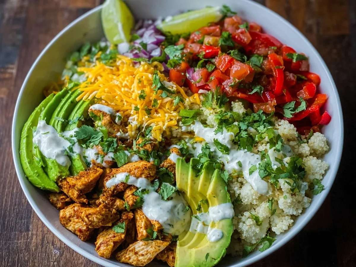 Protein-Packed Low Carb Burrito Bowl | Easy Meal Prep - Image 2