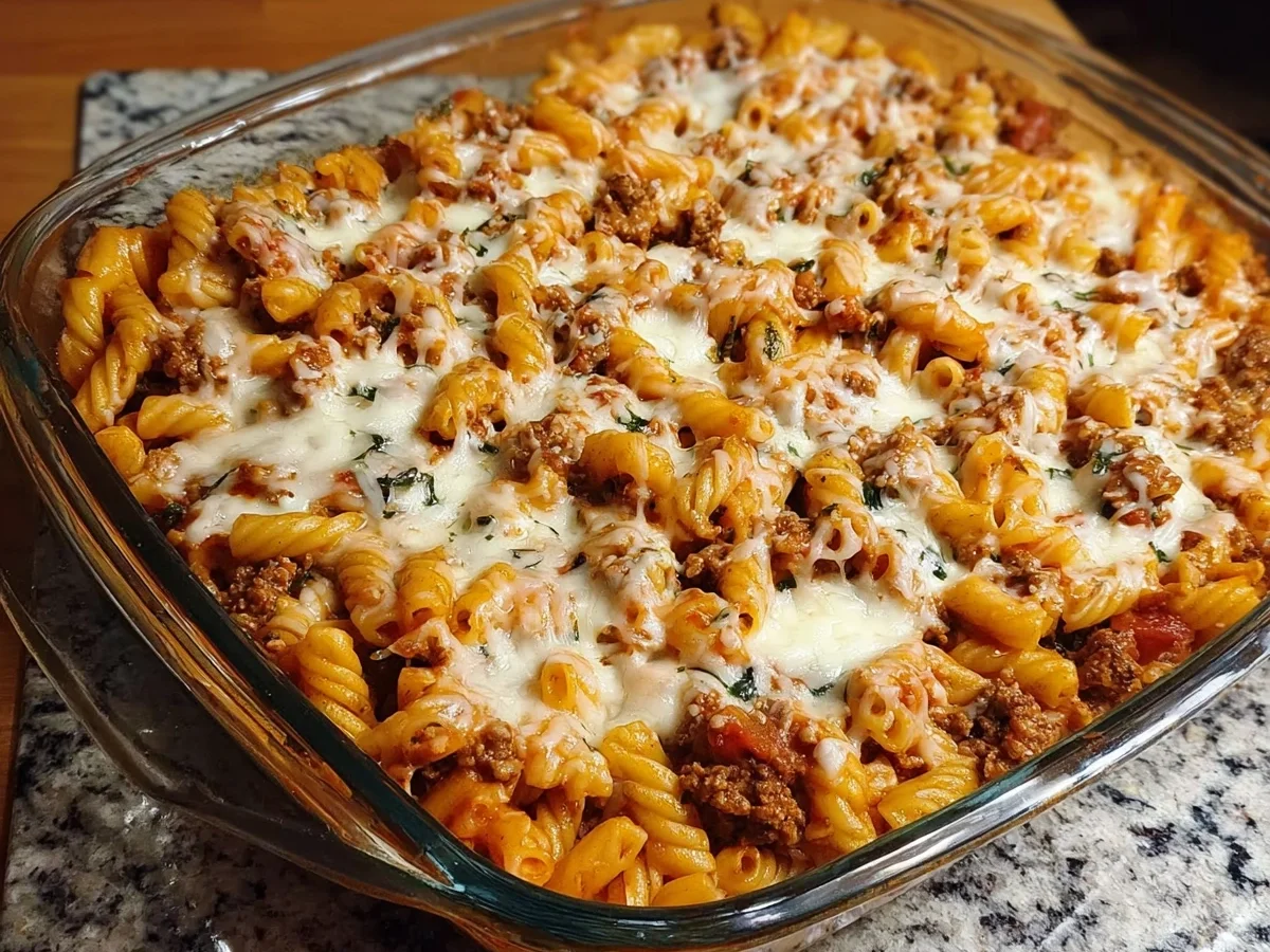 Protein Pasta Bake: Creamy Cottage Cheese & Beef - Image 1