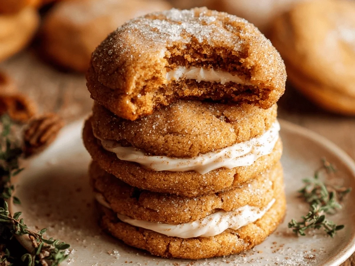 Pumpkin Cheesecake Cookies: My Coziest Fall Treat - Image 1