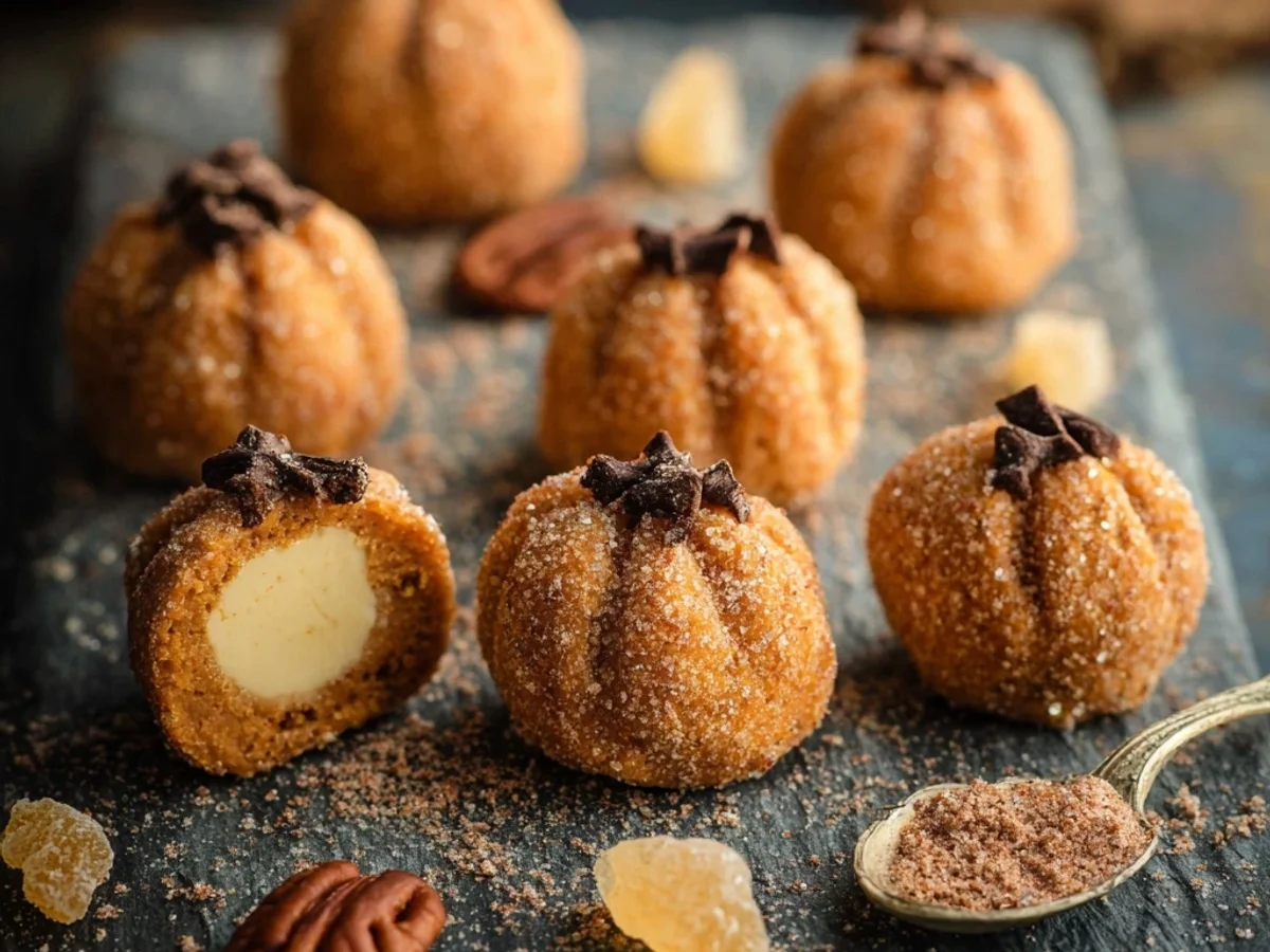 Pumpkin Cheesecake Truffles: Creamy Fall Bites - Image 1