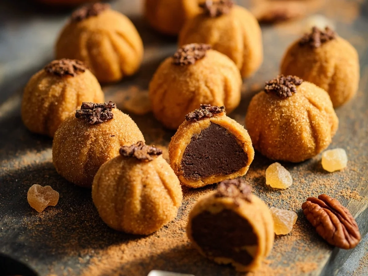 Pumpkin Cheesecake Truffles: Creamy Fall Bites - Image 2
