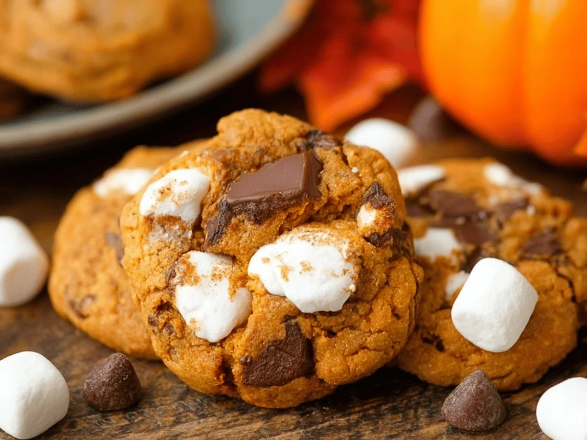 Pumpkin S'mores Cookies Recipe - Image 2