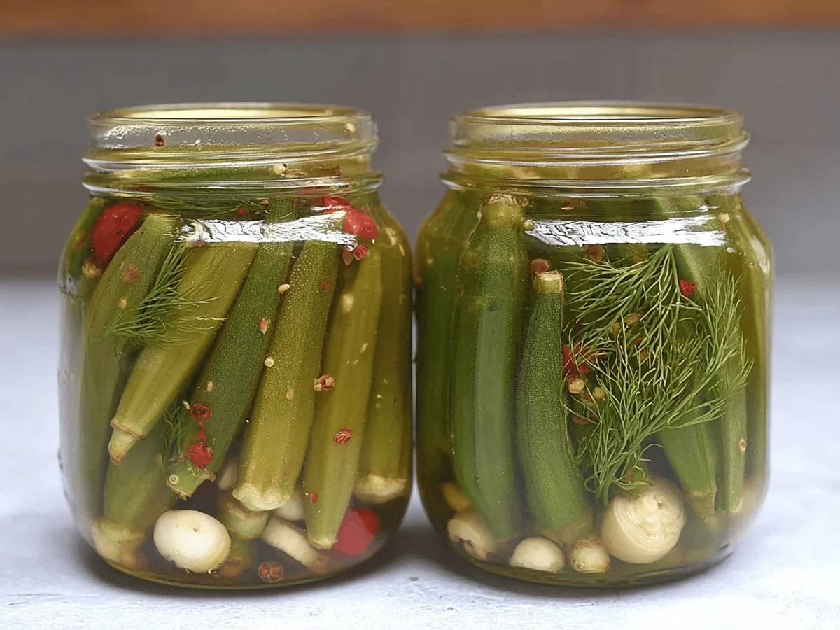 Quick and Easy Pickled Okra Recipe - Image 1