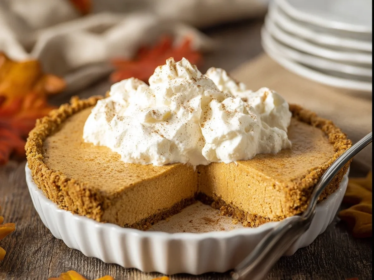 Quick Easy No Bake Pumpkin Pie: My Autumn Delight - Image 1