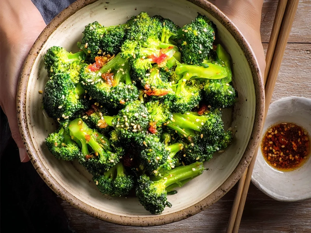 Quick Garlic Asian Broccoli Side Dish - Image 1