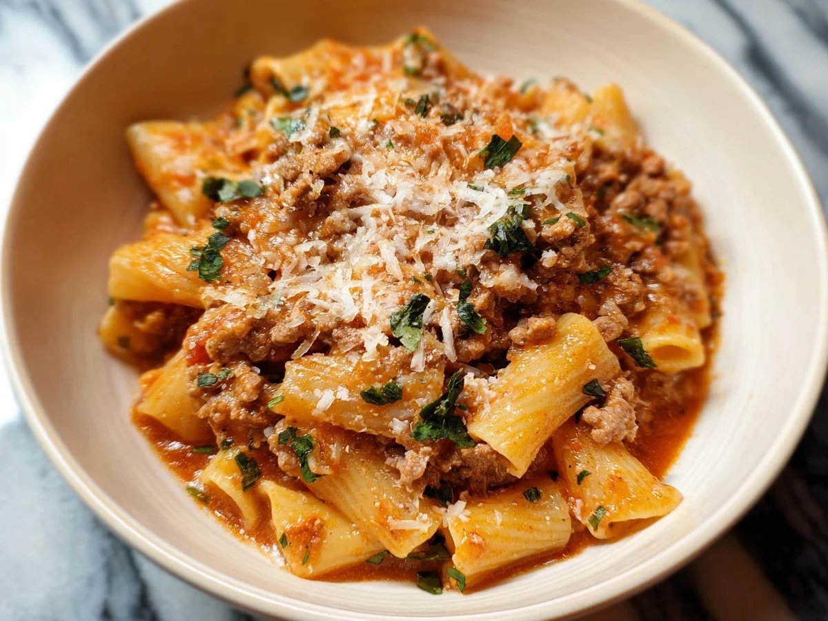 Quick Ground Turkey Pasta Dinner - Image 1