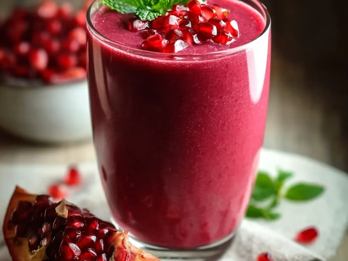 Quick Pomegranate Smoothie: 5-Minute Refreshing Zest - Image 2