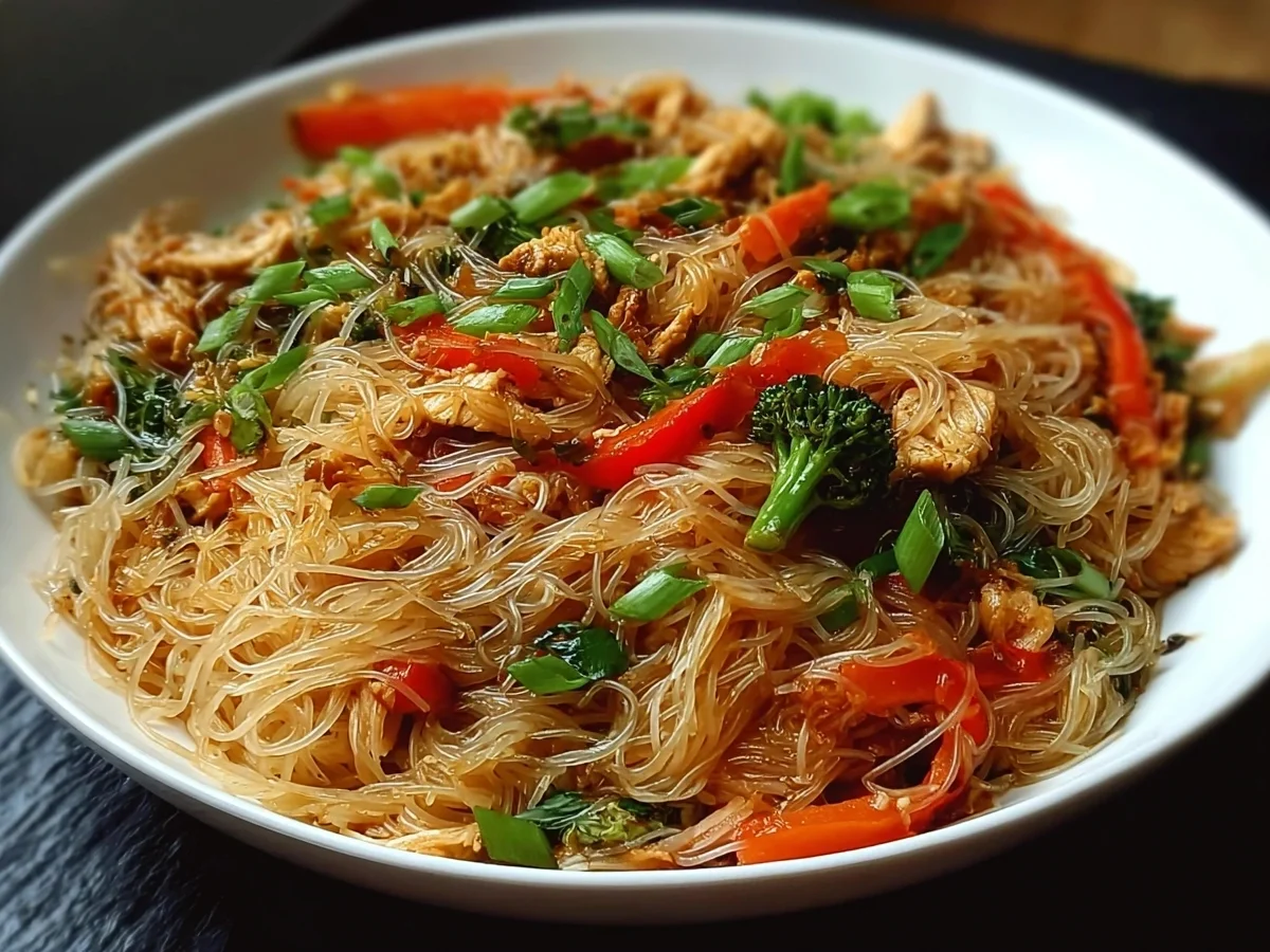 Quick Rice Noodle Stir-Fry for Dinner & Meal Prep - Image 2