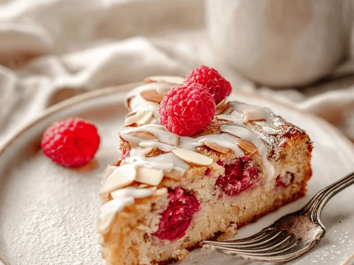 Raspberry Almond Cake: A Hug in Every Slice - Image 1
