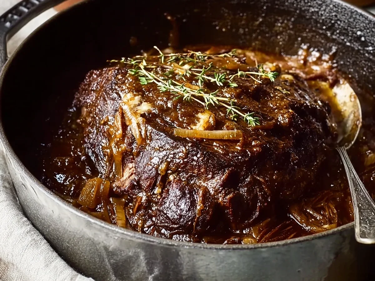 Rich French Onion Pot Roast: Easy Comfort Food - Image 2